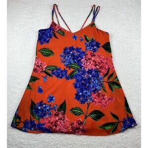 Show Me Your Mumu Dress Womens M Criss Cross Applesauce Floral Mini Beach Cruise
